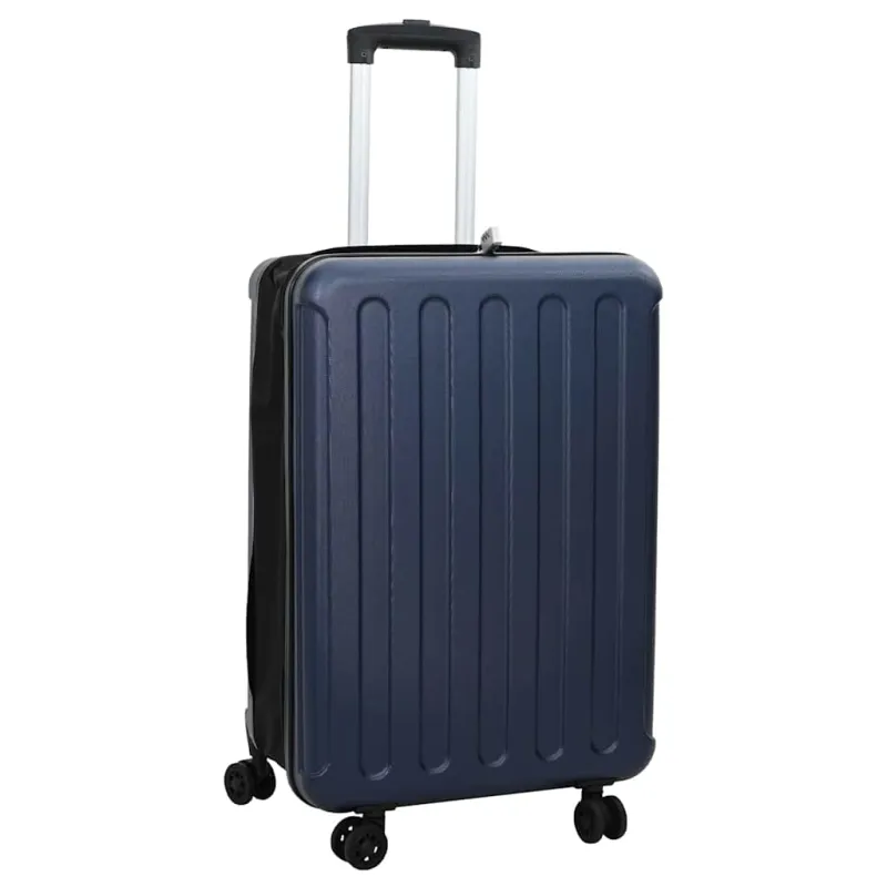 Lagaminas su užraktu Tamsi mėlyna 43 x 27 x 66 cm ABS plastikas