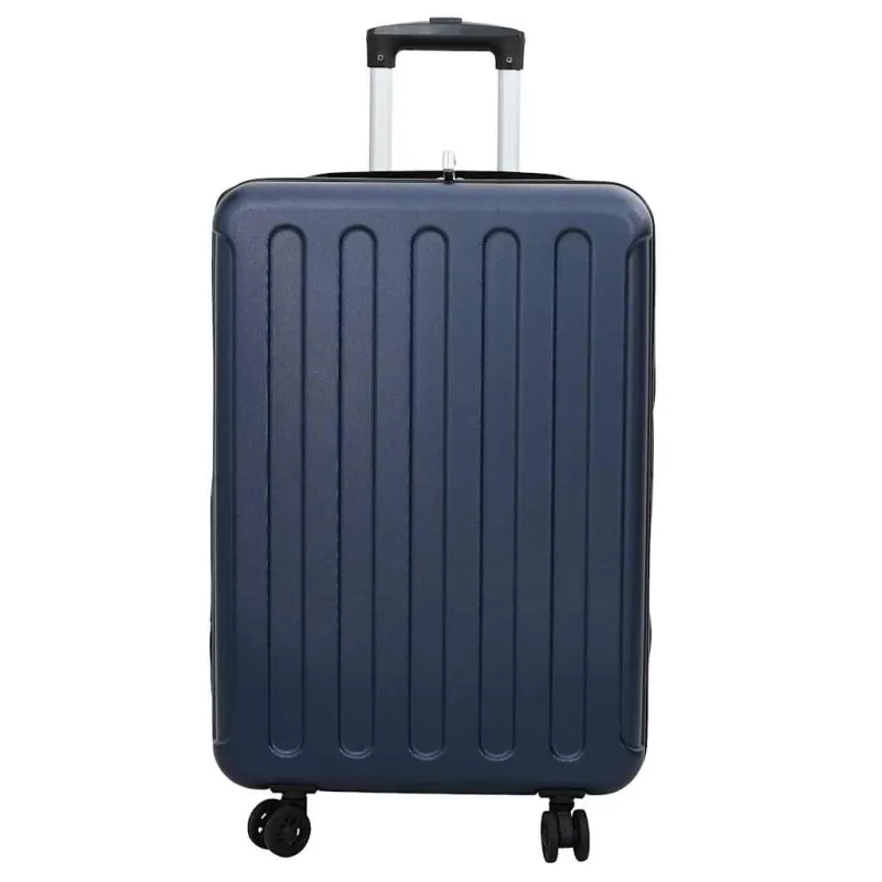 Lagaminas su užraktu Tamsi mėlyna 43 x 27 x 66 cm ABS plastikas
