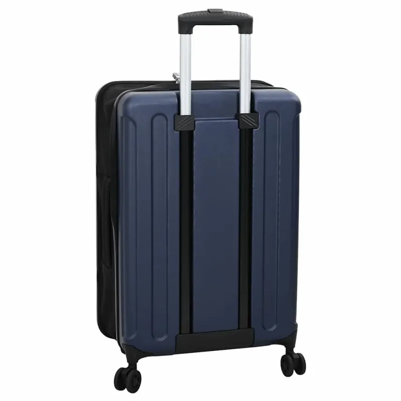 Lagaminas su užraktu Tamsi mėlyna 43 x 27 x 66 cm ABS plastikas