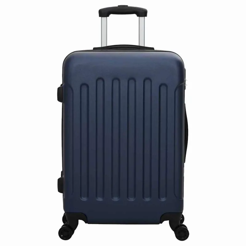 Lagaminas 3 pcs Tamsiai mėlyna 50 x 31 x 78 cm ABS plastikas