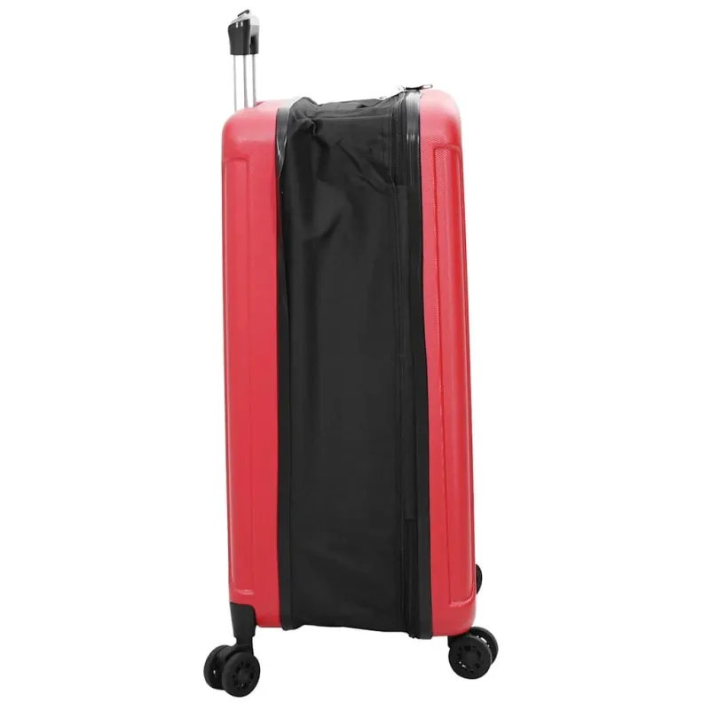 Lagaminas su užraktu Raudona 50 x 30 x 76 cm ABS plastikas