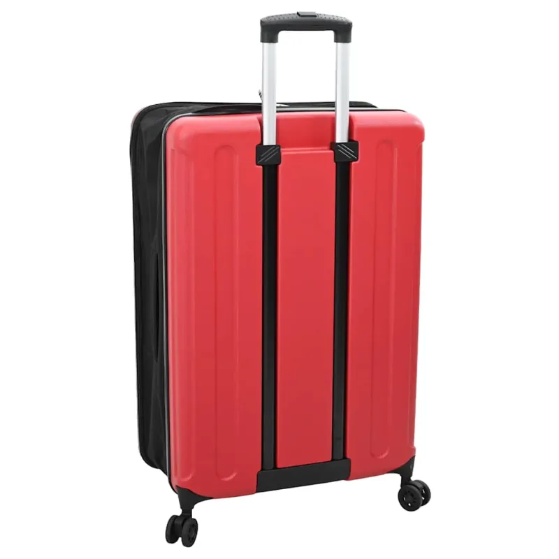 Lagaminas su užraktu Raudona 50 x 30 x 76 cm ABS plastikas