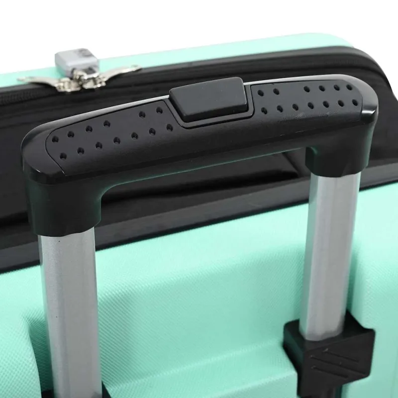 Lagaminas su užraktu Mėtų žalia 34 x 23 x 55.5 cm ABS plastikas