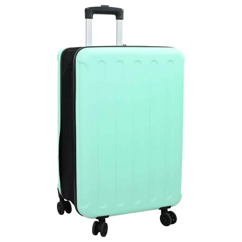 Lagaminas su užraktu Mėtų žalia 43 x 27 x 66 cm ABS plastikas