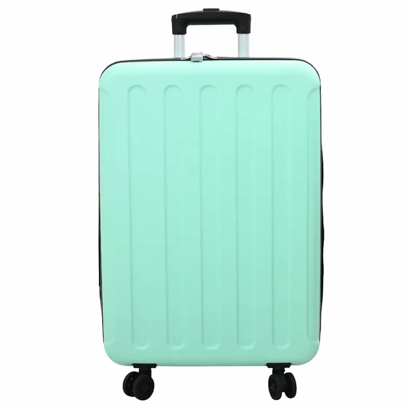 Lagaminas su užraktu Mėtų žalia 43 x 27 x 66 cm ABS plastikas