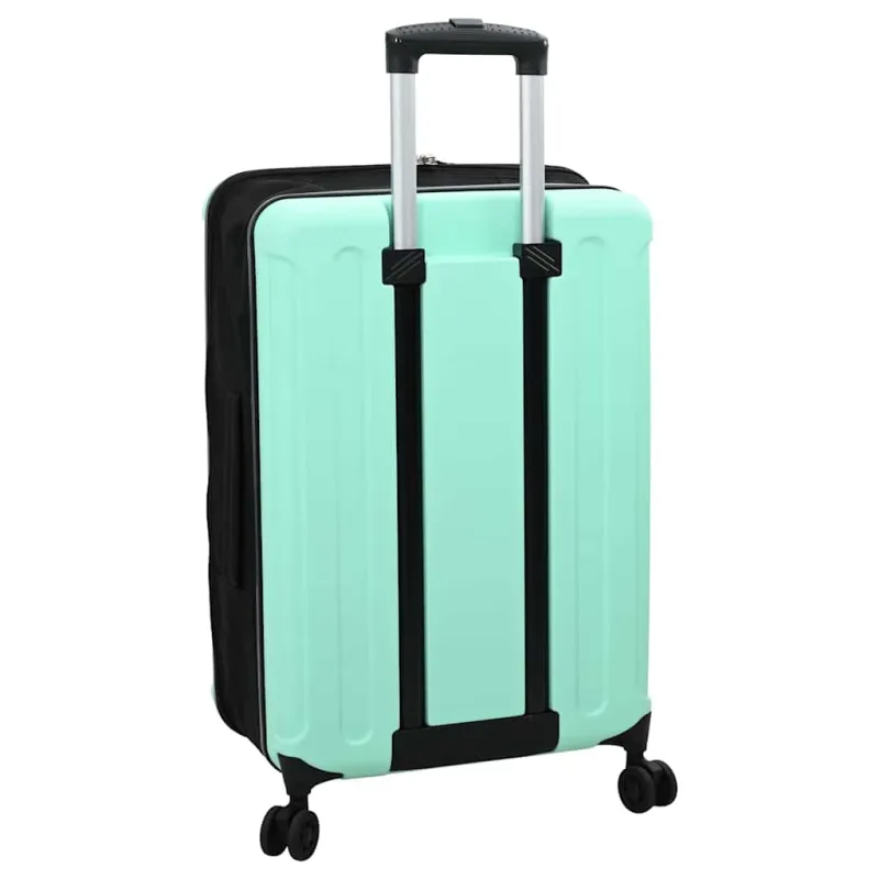 Lagaminas su užraktu Mėtų žalia 43 x 27 x 66 cm ABS plastikas