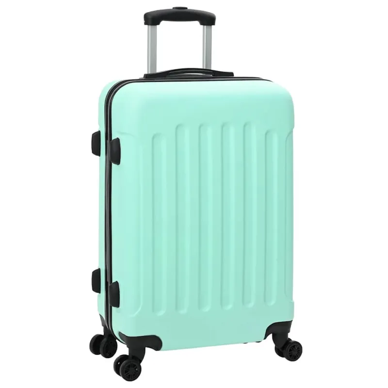 Lagaminas 3 pcs Mėtų žalia 50 x 31 x 78 cm ABS plastikas