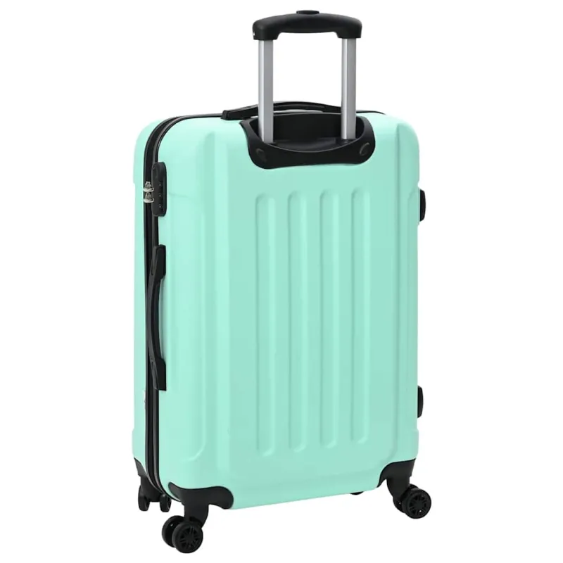 Lagaminas 3 pcs Mėtų žalia 50 x 31 x 78 cm ABS plastikas