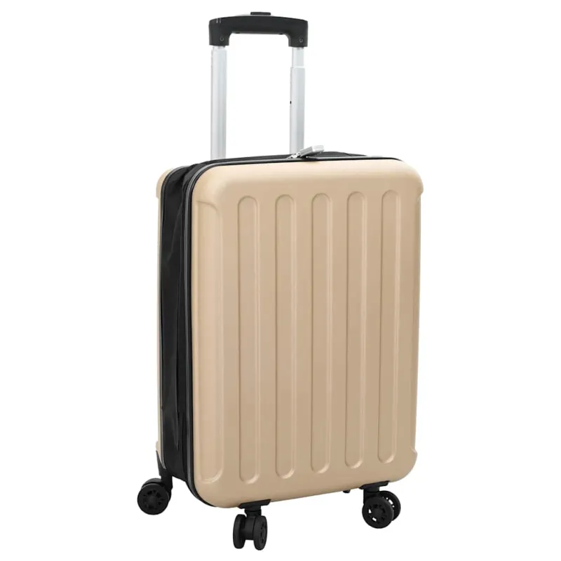 Lagaminas su užraktu šampano 34 x 23 x 55.5 cm ABS plastikas