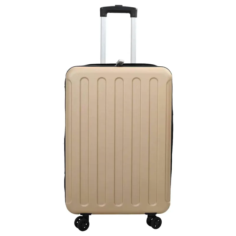 Lagaminas su užraktu šampano 34 x 23 x 55.5 cm ABS plastikas