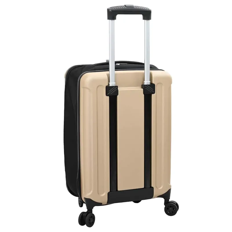 Lagaminas su užraktu šampano 34 x 23 x 55.5 cm ABS plastikas