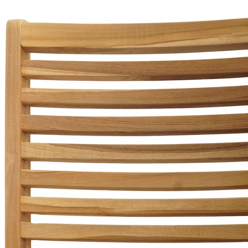 Kėdė 2 pcs Ruda 64.5 x 52 x 108 cm Kieto teka medžio