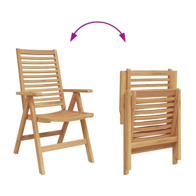 Kėdė 2 pcs Ruda 64.5 x 52 x 108 cm Kieto teka medžio