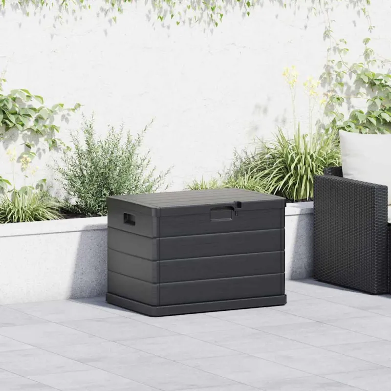 Sodo saugojimo dėžė Antracitas 77,5 x 54,5 x 53 cm Plastmasė