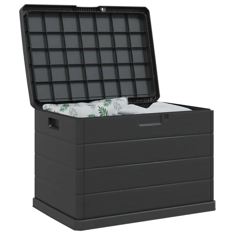 Sodo saugojimo dėžė Antracitas 77,5 x 54,5 x 53 cm Plastmasė