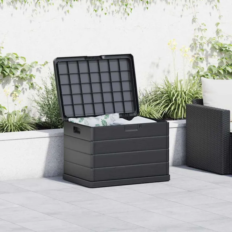 Sodo saugojimo dėžė Antracitas 77,5 x 54,5 x 53 cm Plastmasė