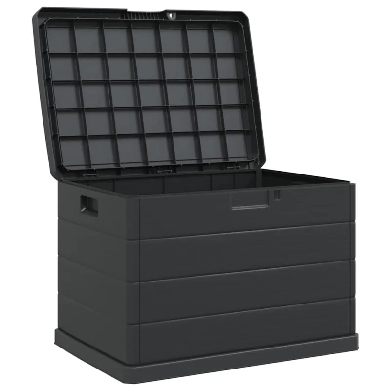 Sodo saugojimo dėžė Antracitas 77,5 x 54,5 x 53 cm Plastmasė