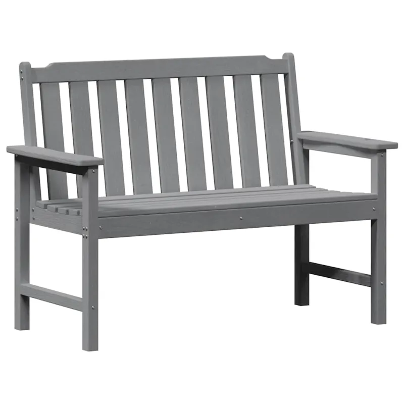 Sodo suolas Šviesiai pilka 120 x 59 x 88 cm HDPE