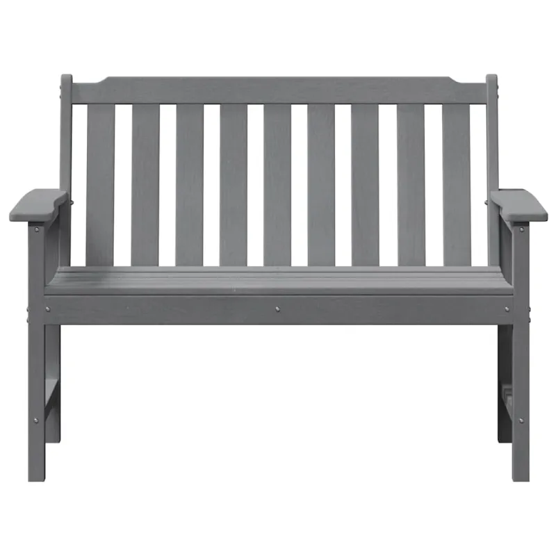 Sodo suolas Šviesiai pilka 120 x 59 x 88 cm HDPE