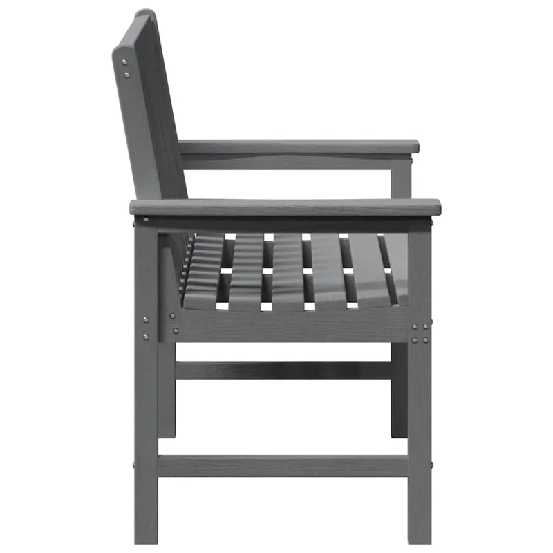 Sodo suolas Šviesiai pilka 120 x 59 x 88 cm HDPE