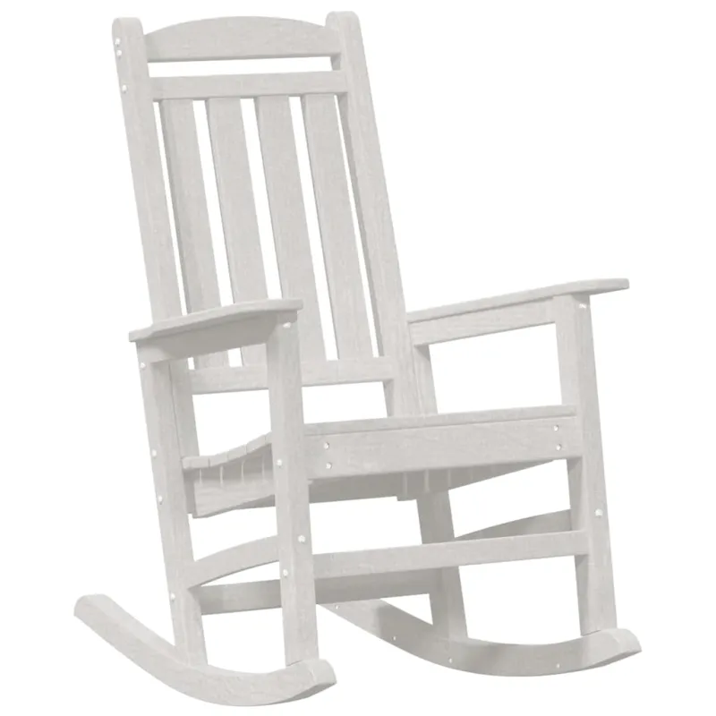 Sodo supamoji kėdė Balta 92 x 70 x 108cm HDPE