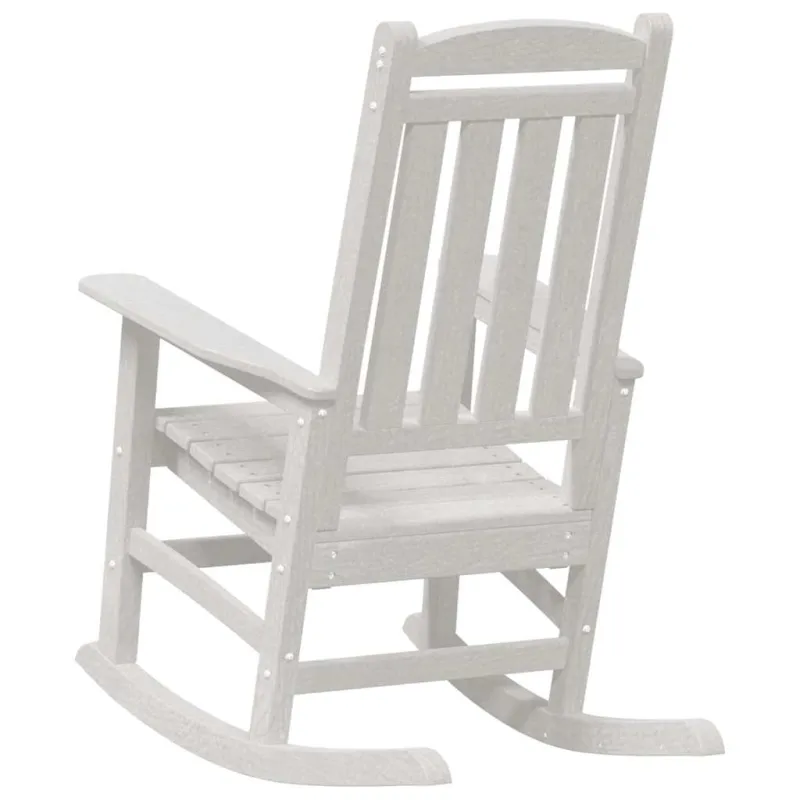 Sodo supamoji kėdė Balta 92 x 70 x 108cm HDPE