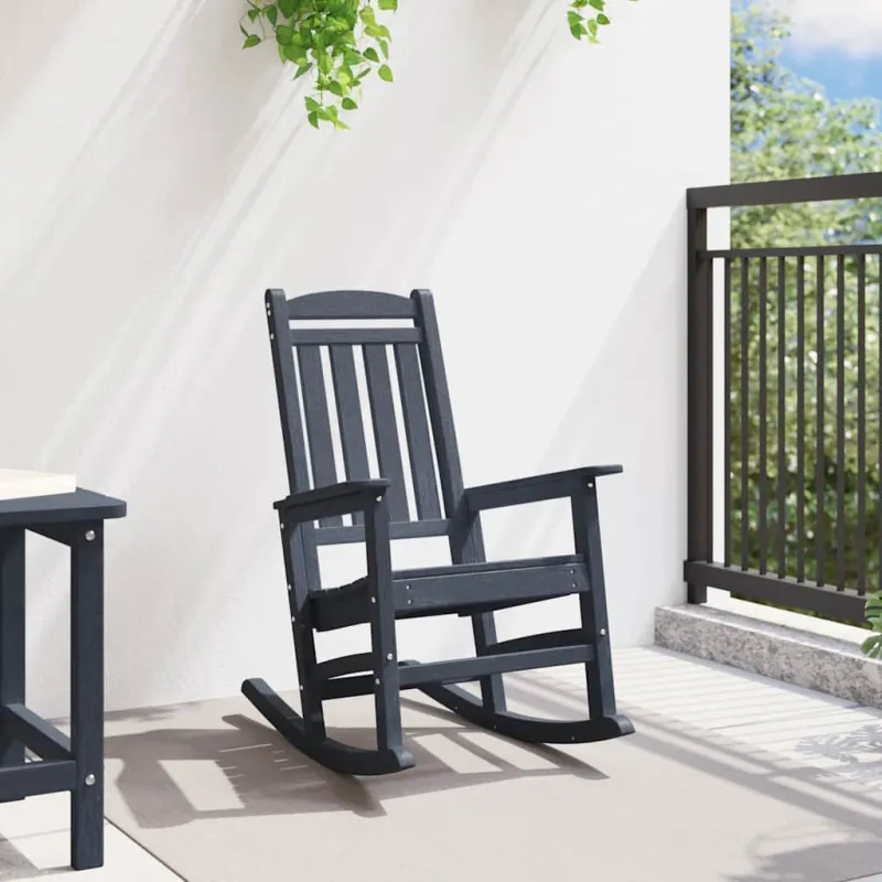 Sodo supamoji kėdė Jūrinė mėlyna 92 x 70 x 108cm HDPE