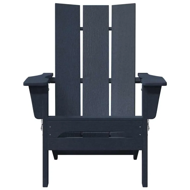 Sulankstoma Adirondack kėdė Jūrinė mėlyna 80,5 x 74,5 x 92 cm