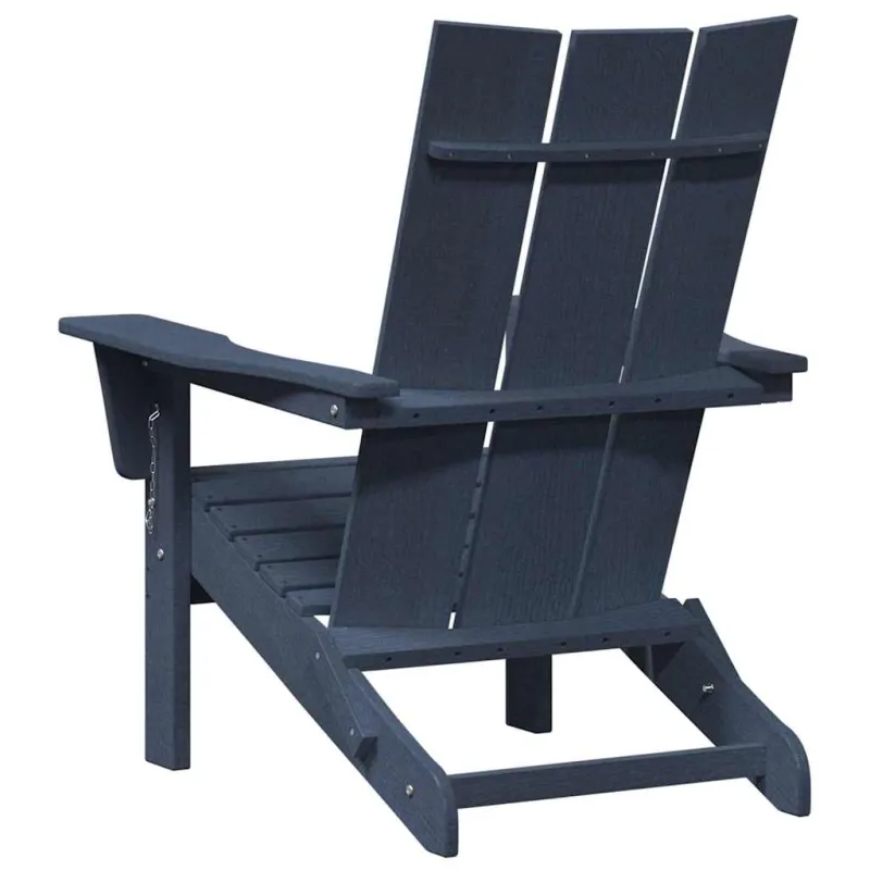 Sulankstoma Adirondack kėdė Jūrinė mėlyna 80,5 x 74,5 x 92 cm