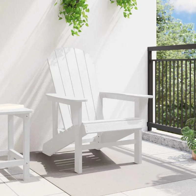 Adirondack kėdė Balta 82 x 74 x 92 cm HDPE