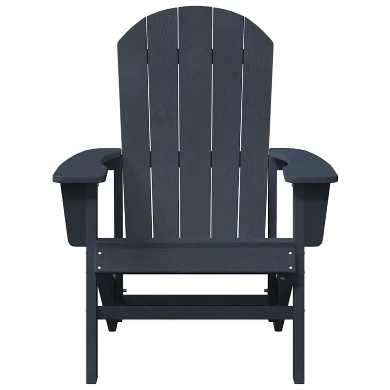 Adirondack kėdė Jūrinė mėlyna 82 x 74 x 92 cm HDPE