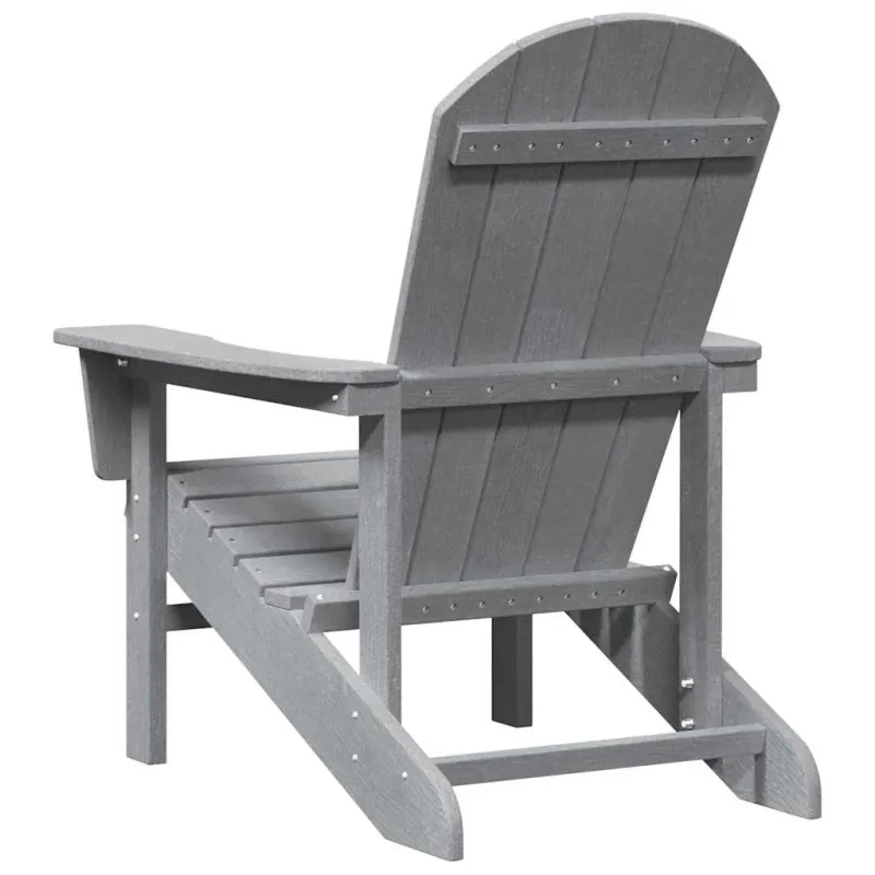 Adirondack kėdė Šviesiai pilka 82 x 74 x 92 cm HDPE