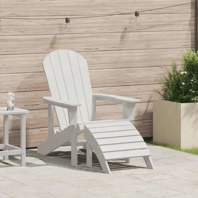 Adirondack kėdė Balta 82 x 74 x 92 cm HDPE