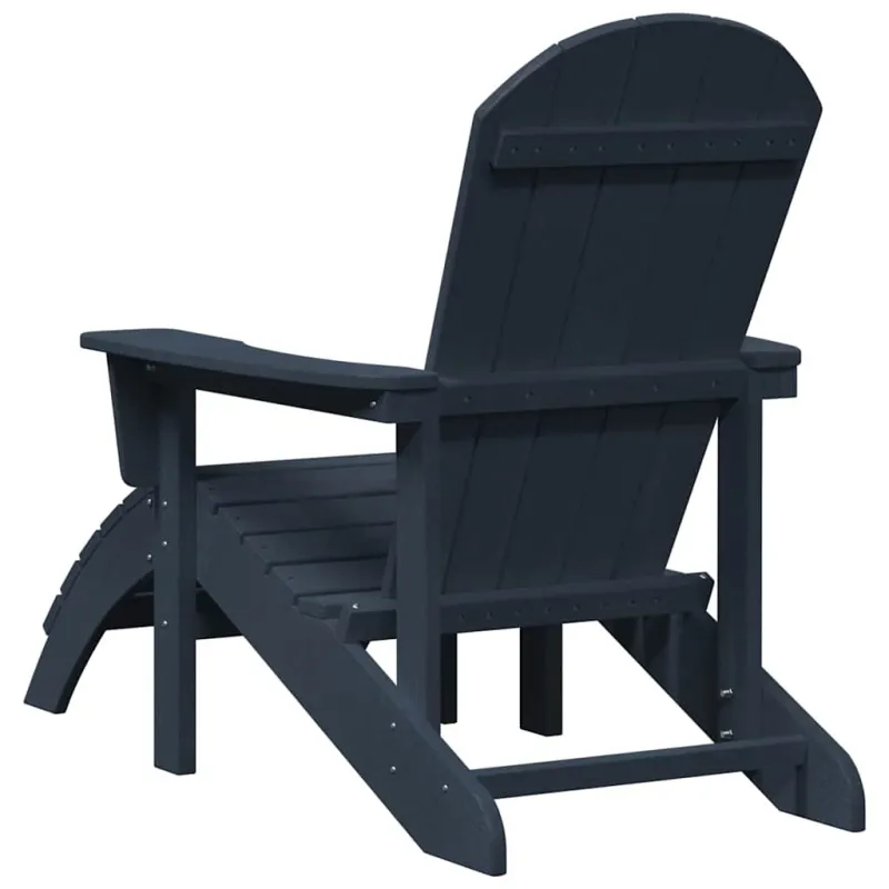 Adirondack kėdė Jūrinė mėlyna 82 x 74 x 92 cm HDPE