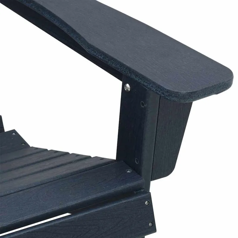 Adirondack kėdė Jūrinė mėlyna 82 x 74 x 92 cm HDPE