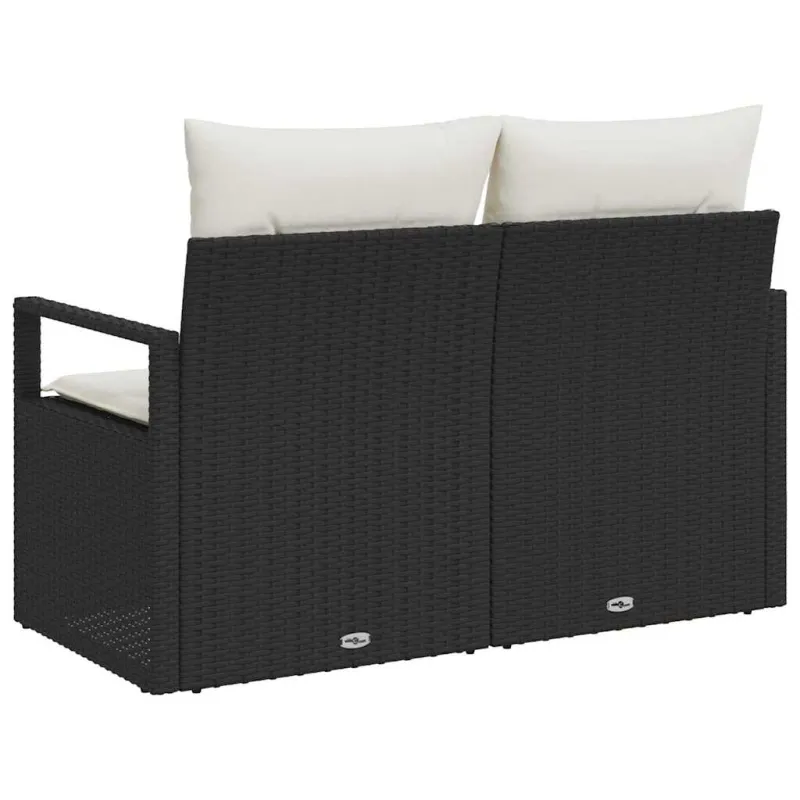 Sodo sofa su pagalve 120 x 62 x 69 cm poliratanas