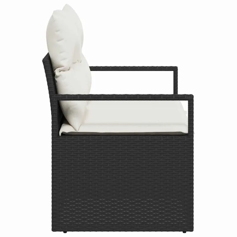 Sodo sofa su pagalve 120 x 62 x 69 cm poliratanas