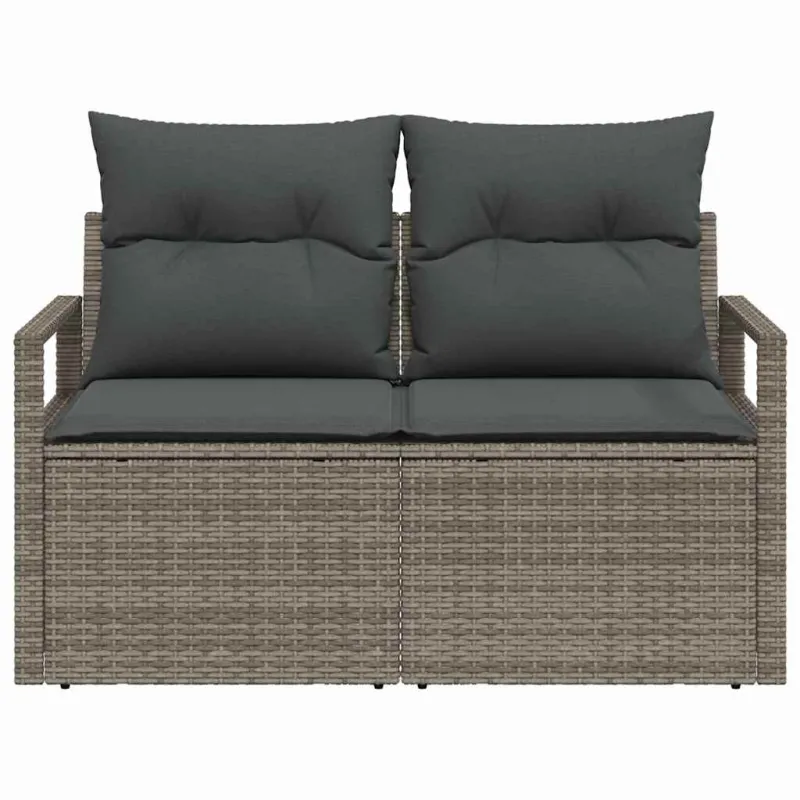 Sodo sofa su pagalve 120 x 62 x 69 cm poliratanas