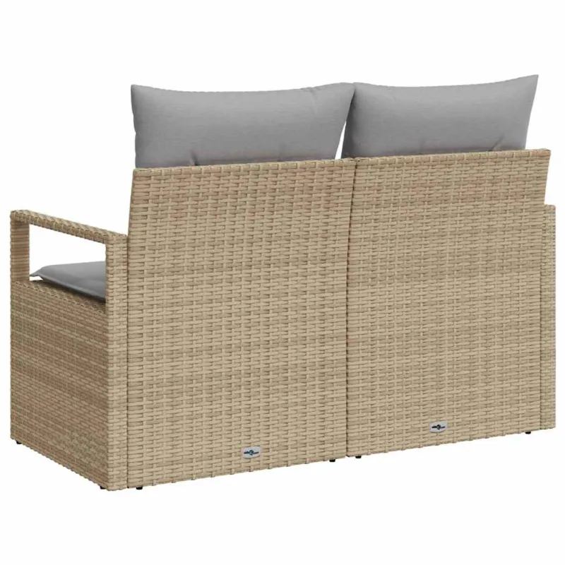 Sodo sofa su pagalve 120 x 62 x 69 cm poliratanas