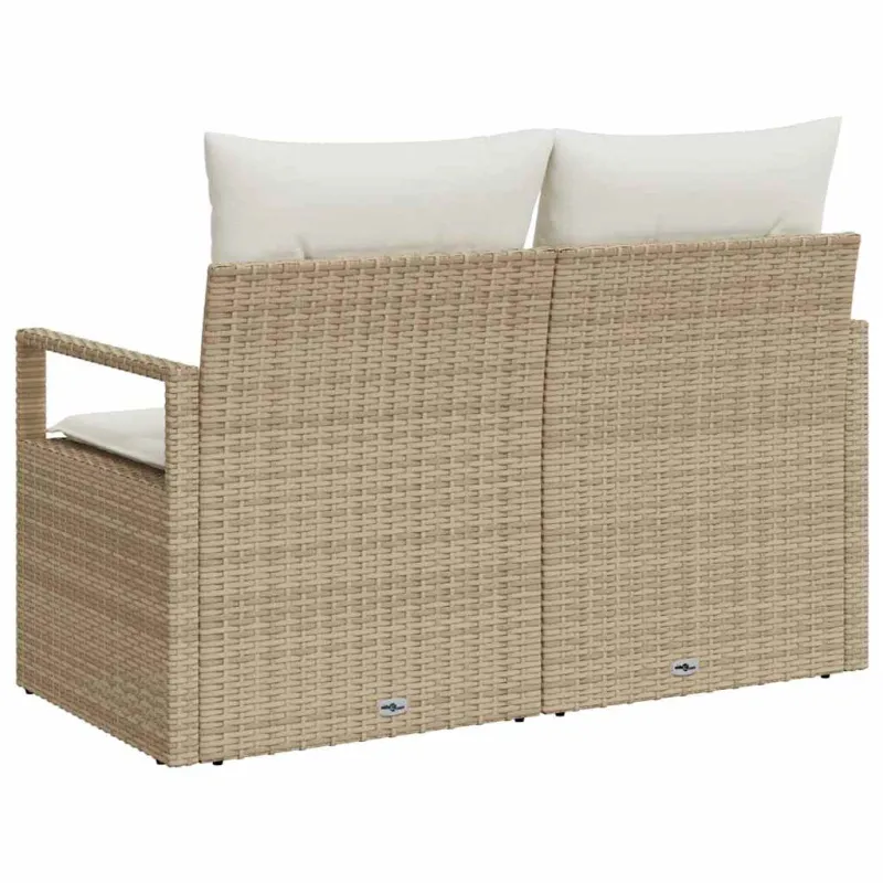 Sodo sofa su pagalve 120 x 62 x 69 cm poliratanas