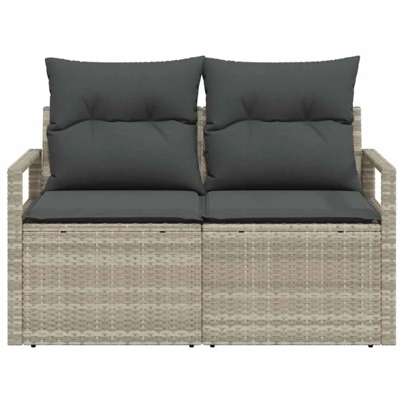 Sodo sofa su pagalve 120 x 62 x 69 cm poliratanas
