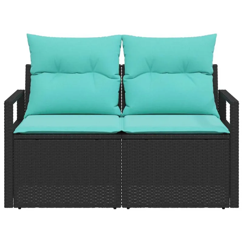 Sodo sofa su pagalve 120 x 62 x 69 cm poliratanas