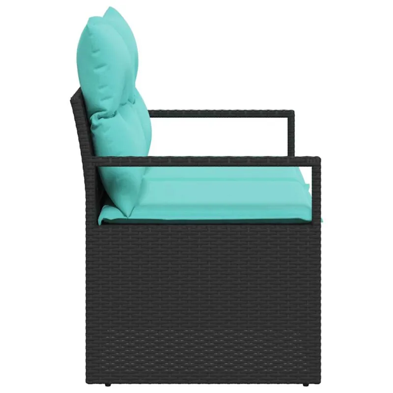 Sodo sofa su pagalve 120 x 62 x 69 cm poliratanas