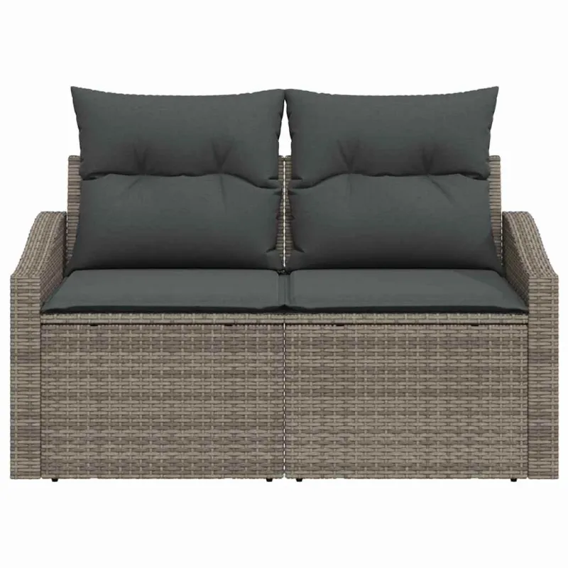 Sodo sofa su pagalve 123 x 62 x 69 cm poliratanas