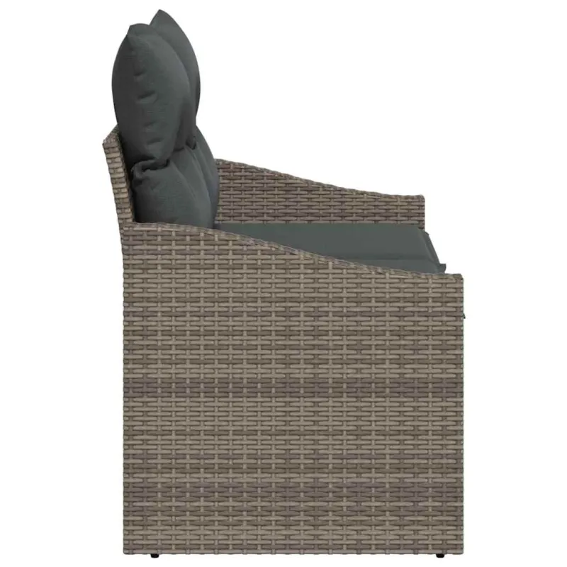 Sodo sofa su pagalve 123 x 62 x 69 cm poliratanas