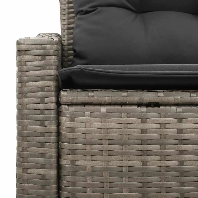 Sodo sofa su pagalve 123 x 62 x 69 cm poliratanas