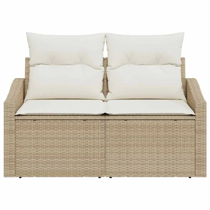 Sodo sofa su pagalve 123 x 62 x 69 cm poliratanas