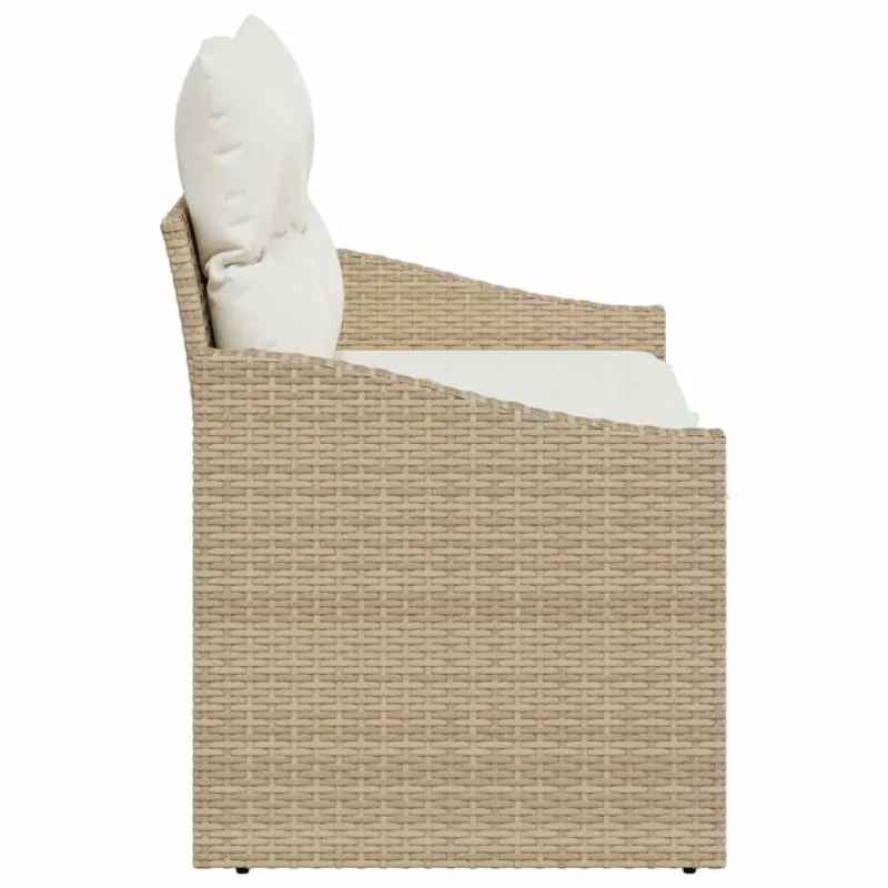 Sodo sofa su pagalve 123 x 62 x 69 cm poliratanas