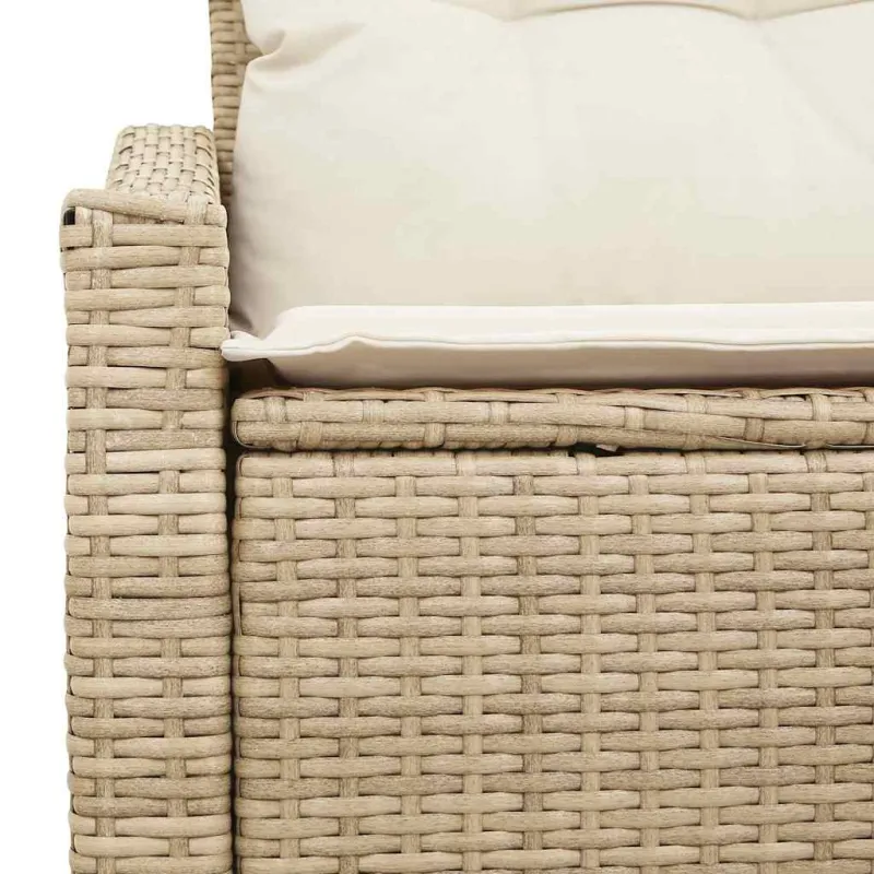 Sodo sofa su pagalve 123 x 62 x 69 cm poliratanas