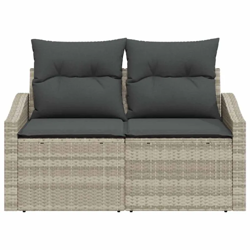 Sodo sofa su pagalve 123 x 62 x 69 cm poliratanas